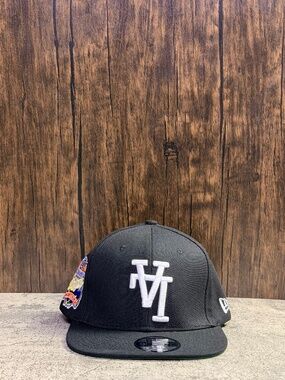 NWT New Era 9FIFTY Los Angeles Dodgers Black White 40th Anniversary Snapback Hat